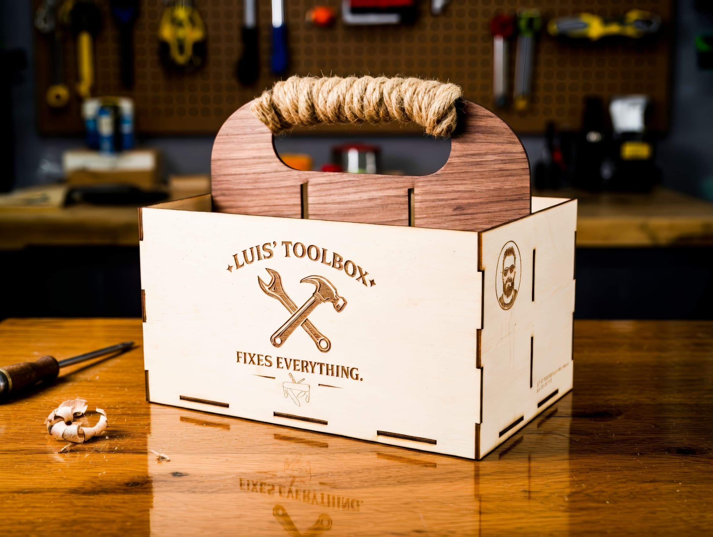 Caja de Herramientas Personalizada